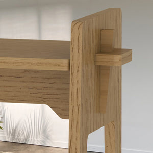 Aries Console Table // Wood Console - Entry Table // Flat-pack with Mortise & Tenon Joints