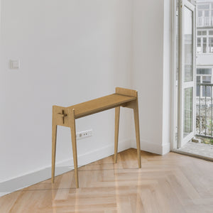 Aries Console Table // Wood Console - Entry Table // Flat-pack with Mortise & Tenon Joints