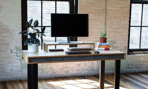 Bridge // Modern Desktop Shelf and Monitor Stand - ROMI DESIGN