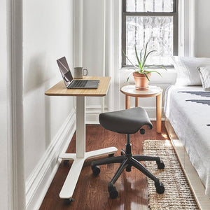 Humanscale Float Mini // Small Home Adjustable Height Desk - ROMI DESIGN