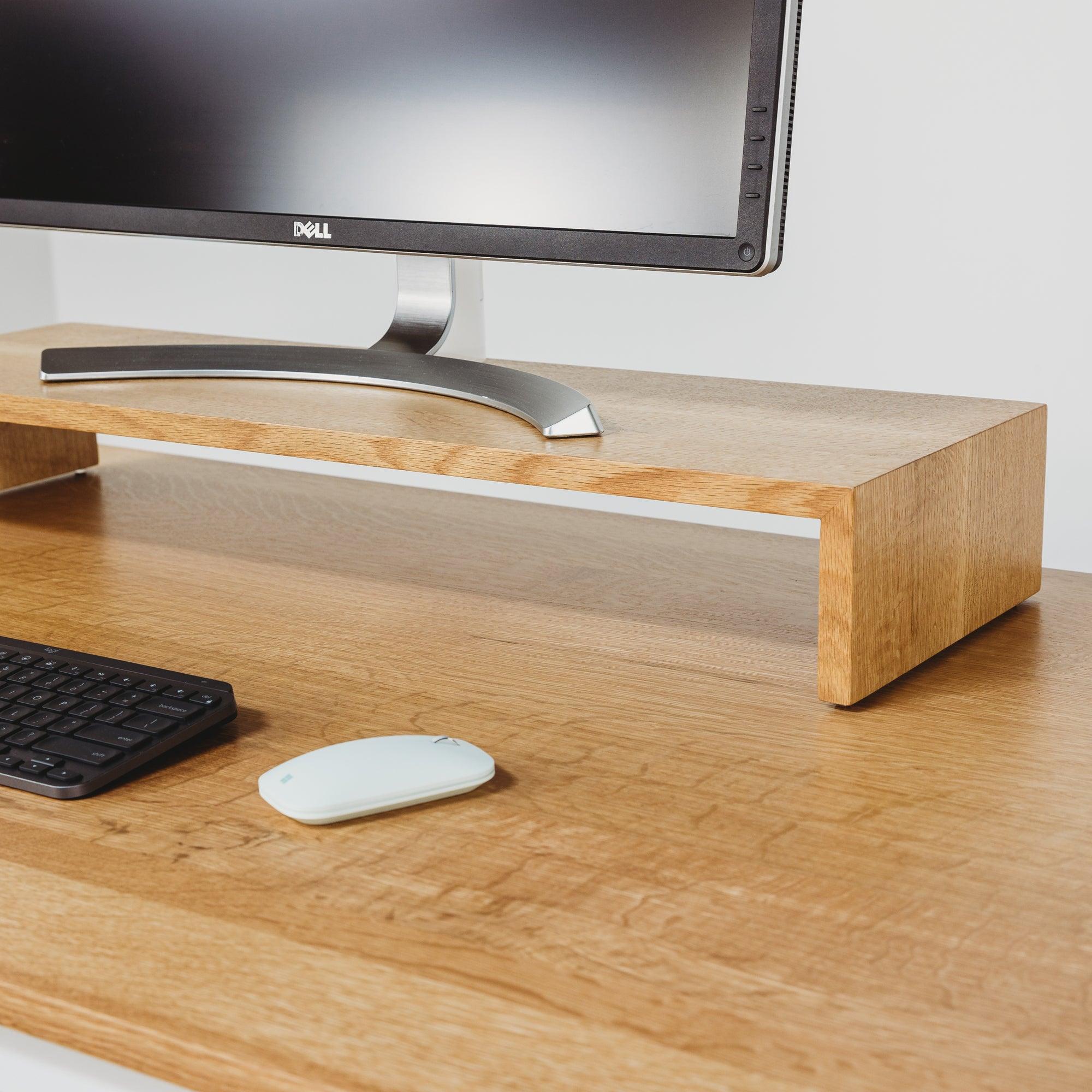 Modern Monitor Shelf | Customize Your Bridge Desk Top Shelf Riser