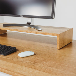Bridge // Modern Desktop Shelf and Monitor Stand - ROMI DESIGN
