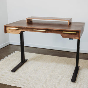 Bridge // Modern Desktop Shelf and Monitor Stand - ROMI DESIGN