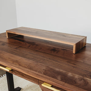 Bridge // Modern Desktop Shelf and Monitor Stand - ROMI DESIGN