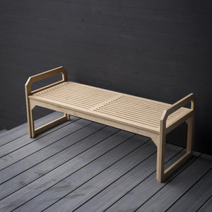 Wooden Bench // Modern Plywood Seating - ROMI DESIGN