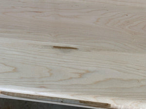 SALE // iMovR Lander Desktop - Natural Maple - 30"D x 71"W - Left & Right Grommets - ROMI DESIGN