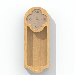 Clock No.1 // Classic Style Wood Wall Clock - ROMI DESIGN