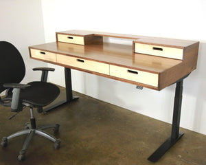 The Gemini Desk // Sit + Stand Desk - ROMI DESIGN