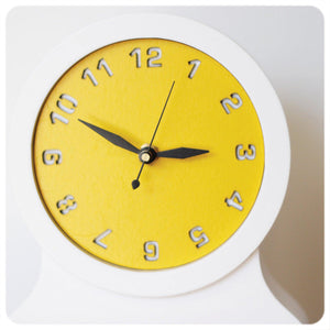 Modern Mantel Clock designed by Vincent Leman for Uncommon Handmade - sold by Rocket Mission