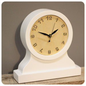 Modern Mantel Clock designed by Vincent Leman for Uncommon Handmade - sold by Rocket Mission