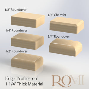 Wood Slab Desk //Solid Wood Home Office Desk with Choice of Adjustable or Fixed Base