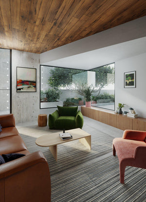 Coffee Table // Custom Size Solid Wood Coffee Table in Choice Color - ROMI DESIGN