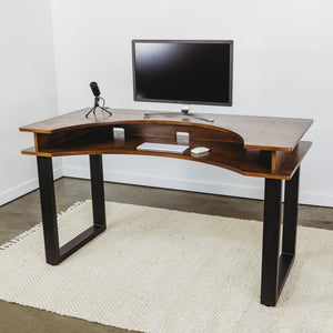 STAGE // Content Creator & Programmers Desk // Adjustable Height or Fixed Height Developer's Desk - ROMI DESIGN