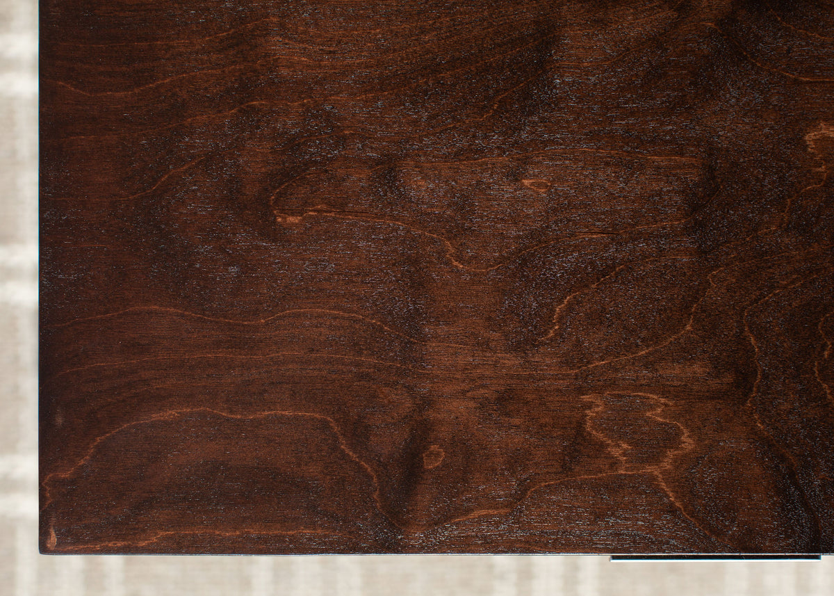 The Slim PLY // Modern wood standing desk with drawers