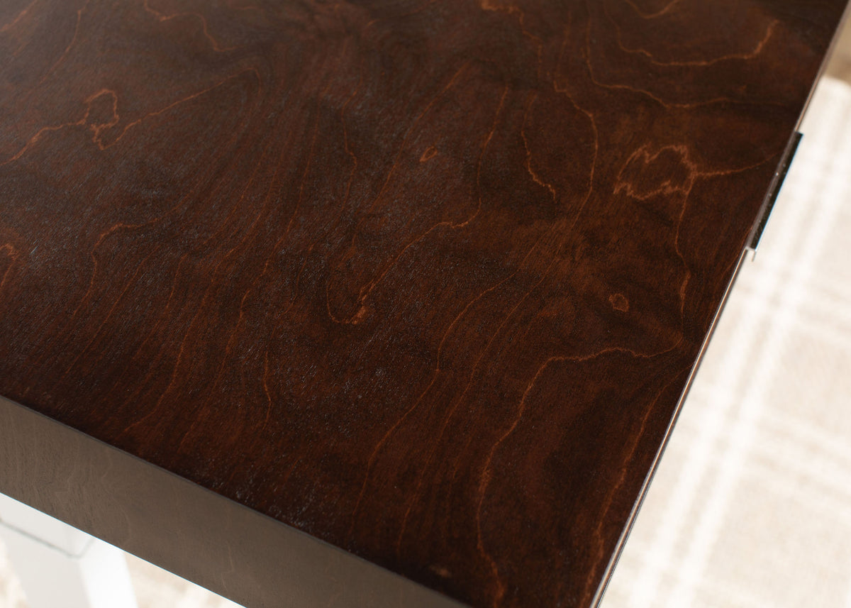 The Slim PLY // Modern wood standing desk with drawers