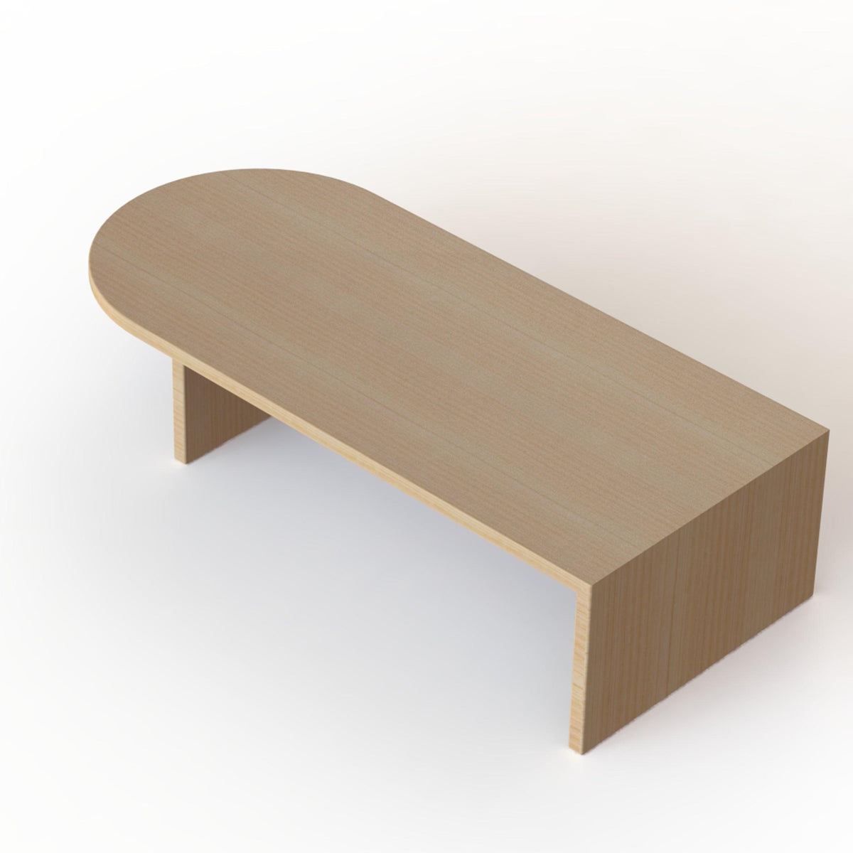 Coffee Table // Custom Size Solid Wood Coffee Table in Choice Color - ROMI DESIGN