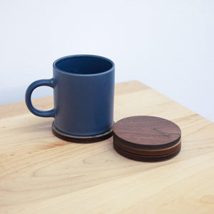 Set of Four Coasters // With Cork Bottom - ROMI DESIGN