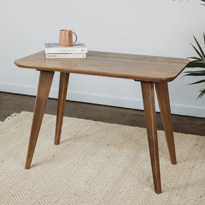 Chandra Desk // Customizable Solid Wood Table - Made to Order in the Size & Color of Choice - ROMI DESIGN