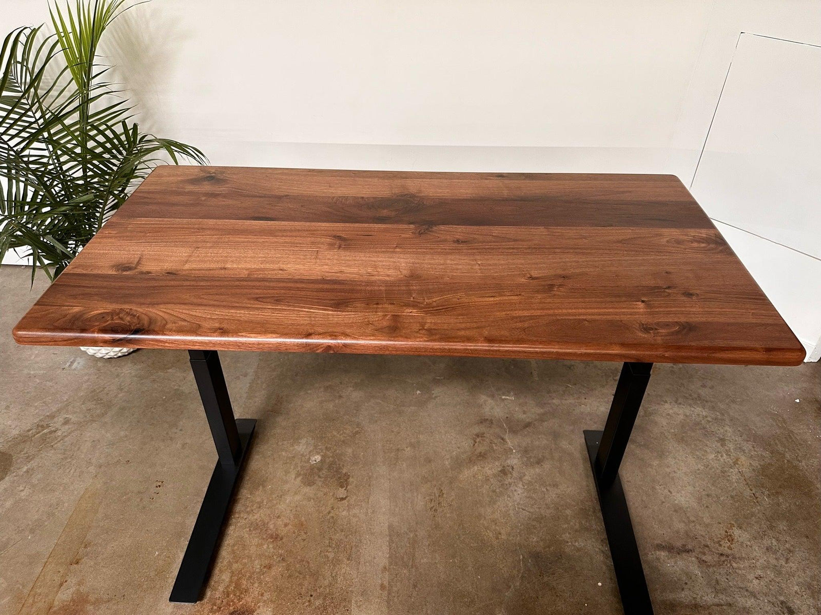 SALE // iMovR Lander Desktop - Rustic Walnut - 30"D x 59"W - ROMI DESIGN