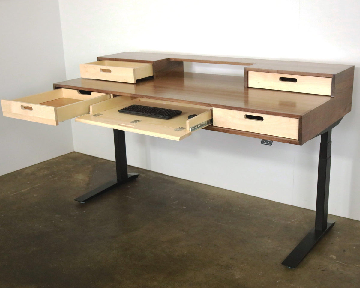 The Gemini Desk // Sit + Stand Desk - ROMI DESIGN