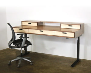 The Gemini Desk // Sit + Stand Desk - ROMI DESIGN