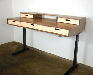 The Gemini Desk // Sit + Stand Desk - ROMI DESIGN
