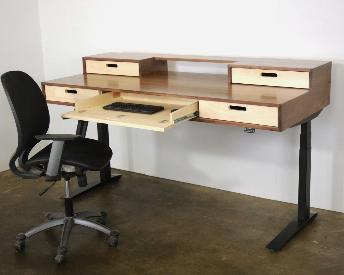 The Gemini Desk // Sit + Stand Desk - ROMI DESIGN