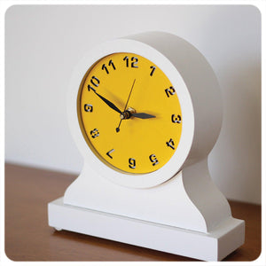 Modern Mantel Clock designed by Vincent Leman for Uncommon Handmade - sold by Rocket Mission