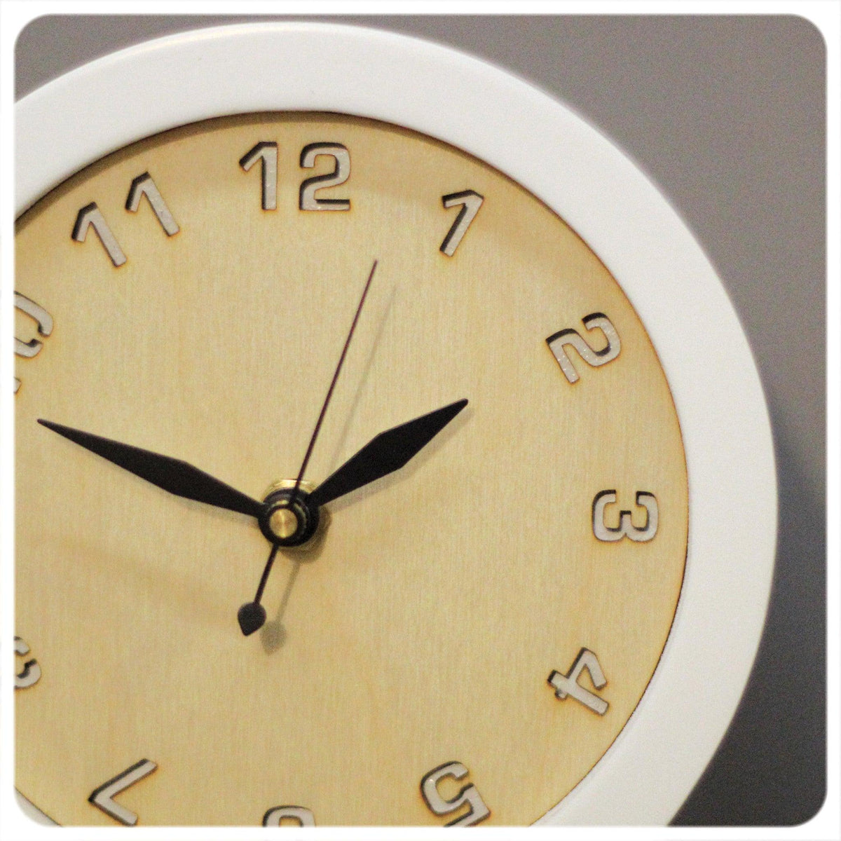 Modern Mantel Clock designed by Vincent Leman for Uncommon Handmade - sold by Rocket Mission