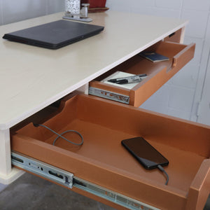 The Michelle // Sit + Stand Desk - ROMI DESIGN
