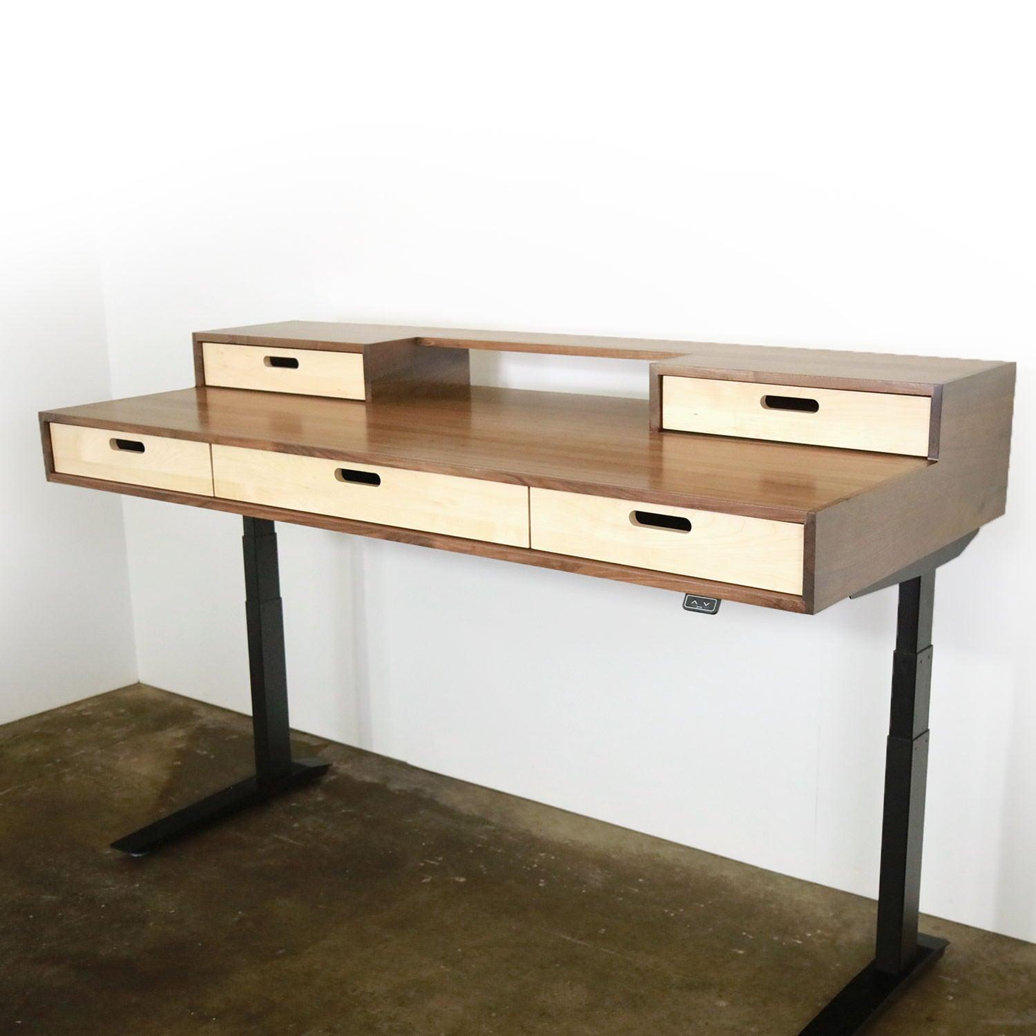 The Gemini Desk // Sit + Stand Desk - ROMI DESIGN